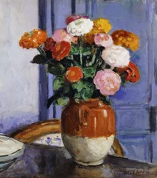 Bouquet de Zinias; Bouquet de Zinias