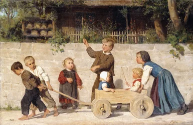 Carrito de niños, 1868