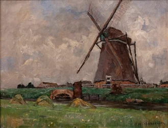 En Holanda, c.1892 (óleo sobre lienzo)