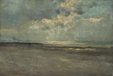 Reflejo de luz en el mar