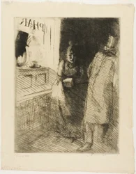 Prostitución, placa diez de Mujer