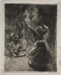 La bailarina, circa 1900
