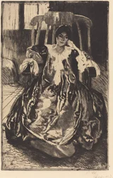El vestido de seda (La robe de soie)