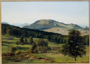 Paisaje - Colina y valle