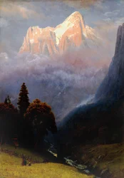Tormenta entre los Alpes, c.1856