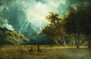 Tormenta en el pico Laramie