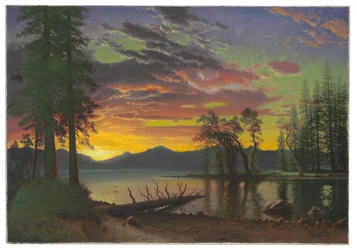 Crepúsculo, Lago Tahoe, c.1870s