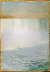 Cascada y arco iris, Niágara