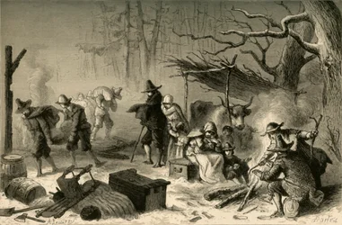 Colonos ingleses en América, 1877