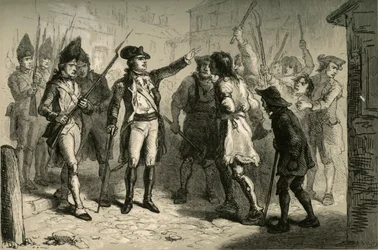 Gobernador Tryon y los Reguladores, 1877
