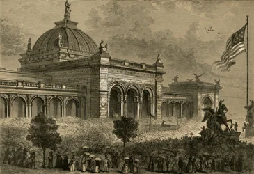 Inauguración de la Exposición del Centenario, 4 de mayo de 1876, 1878