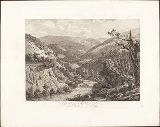 Al pie del monte Catillo, llamado monte de la Cruz en Tívoli