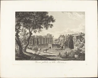 Termas públicas en la villa Adriana