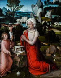 La Magdalena en un paisaje