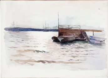 Barcos en el muelle