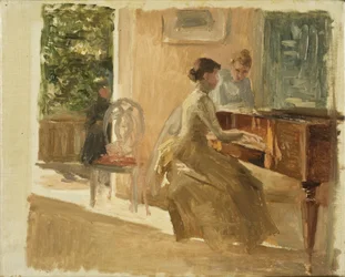 En el salón de Haiko