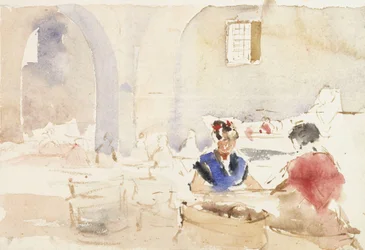Interior de España (fábrica de tabaco de Sevilla)