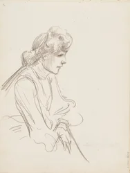 Mujer sentada
