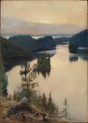 Cresta de Kaukola al atardecer