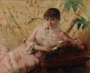 Parisina leyendo