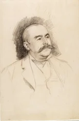 Retrato del barón A. Portalis, boceto