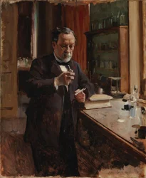 Retrato de Louis Pasteur, boceto