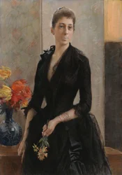 Retrato de Mme Weissgerber de Stragewicz, más tarde Mme R. Berenger