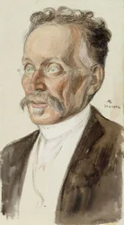 Retrato del profesor J. W. Runeberg