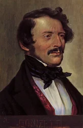Gaetano Donizetti, compositor italiano (1797-1848)