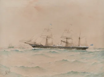Barco de vapor del Correo Real Africano, Lagos,

Dyson Weston Commander