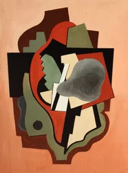 Composición abstracta 1940 (Óleo sobre cartón)