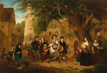 El niño perdido regresado, 1857