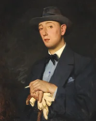 Retrato de "Jimmy" James (Sr. Ernest William James)