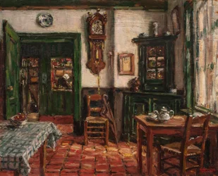 La posada, Zeeland (óleo sobre tabla)
