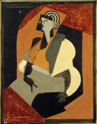 Mujer sentada