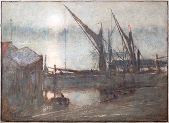 Niebla en el río, Paseo Cheyney, Chelsea