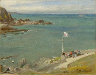 El canal de Bristol desde Ilfracombe, 1890s