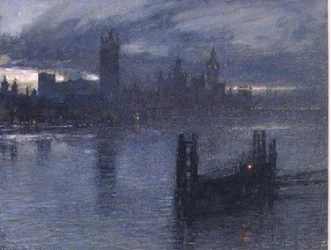 Westminster desde el Puente de Lambeth