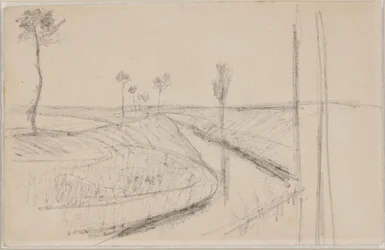 Paisaje con Foso o Canal Profundo