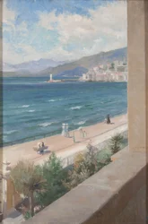 Desde mi ventana en Cannes, 1891