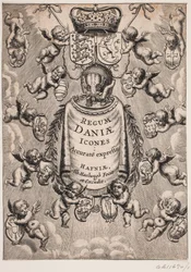 Portada de "Regum Daniæ Icones", 1646