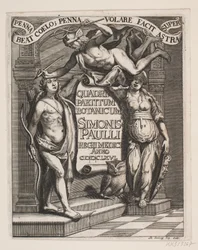Portada de Simon Paulli, "Quadripartitum Botanicum", 1667