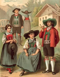 Traje alemán, Tirol Sarnthal