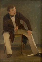 El pintor Constantin Hansen