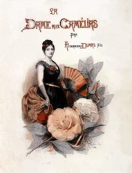 La dama de las camelias - Alejandro Dumas hijo. Ilustración de Albert Lynch