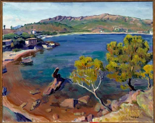 Landscape du Midi, siglo XX (óleo sobre lienzo)