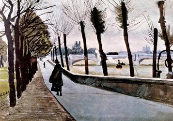 Quai du Louvre, verano, 1906