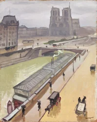 Día lluvioso en París