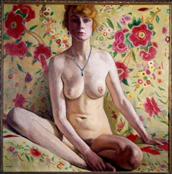 La mujer rubia