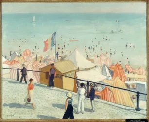 Verano, playas de Les Sables-d